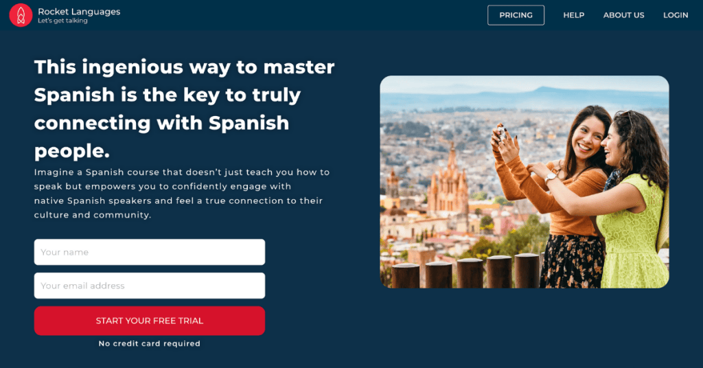 Rocket Spanish Main Page