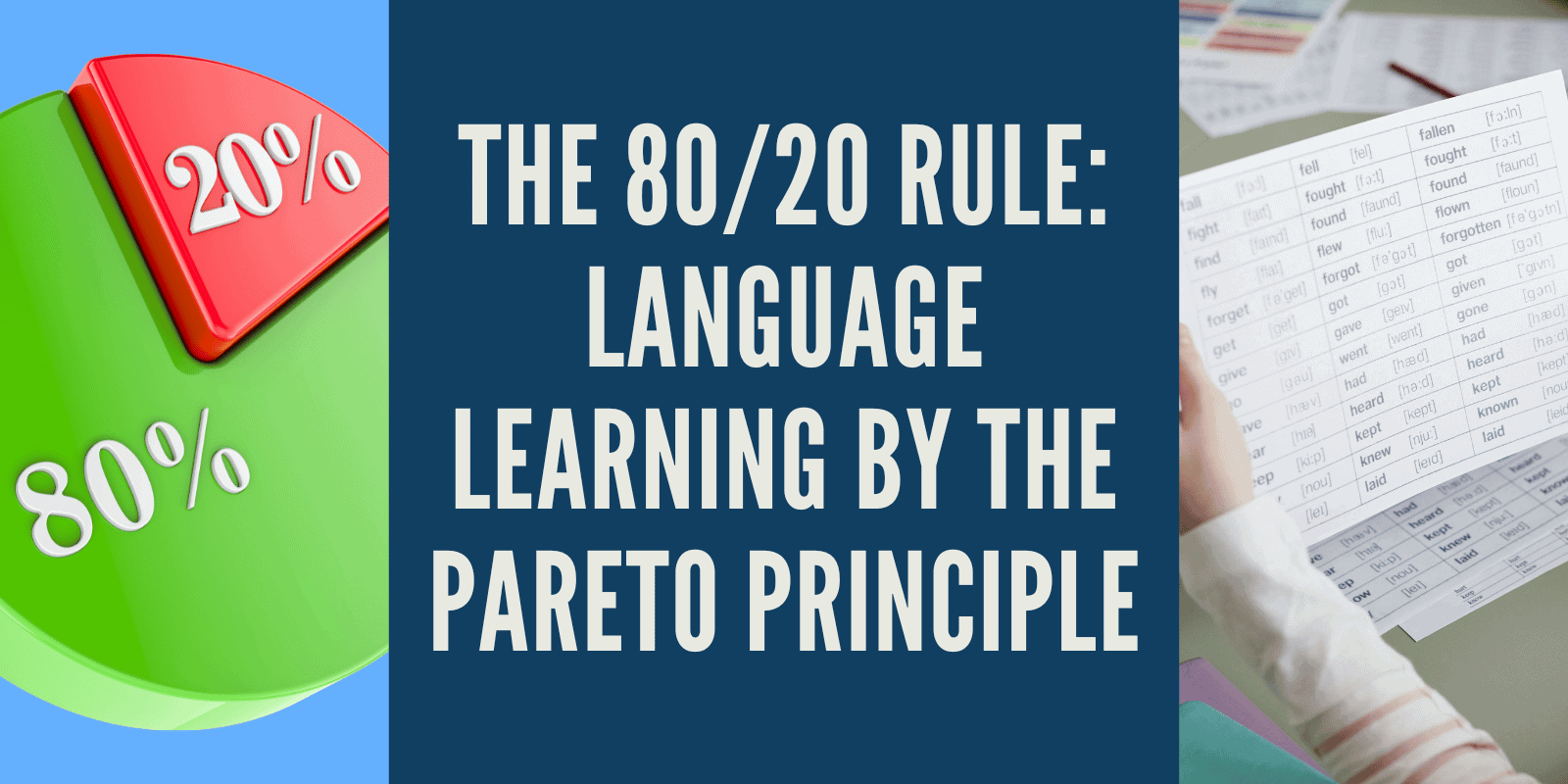 The 80/20 Rule - Language Learning by the Pareto Principle